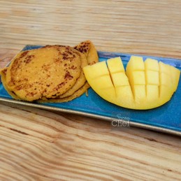 Mango Oats Pancakes Recipe